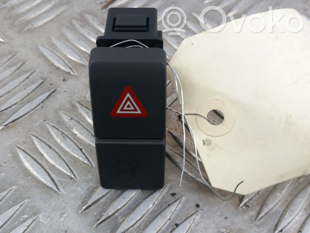 Opel Agila B Botón interruptor de luz de peligro 