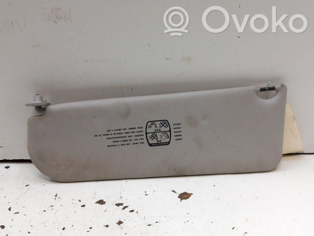 Peugeot 807 Sun visor 