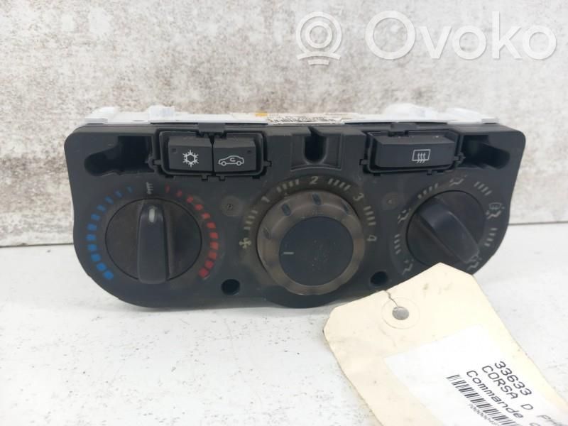 Opel Corsa D Climate control unit 