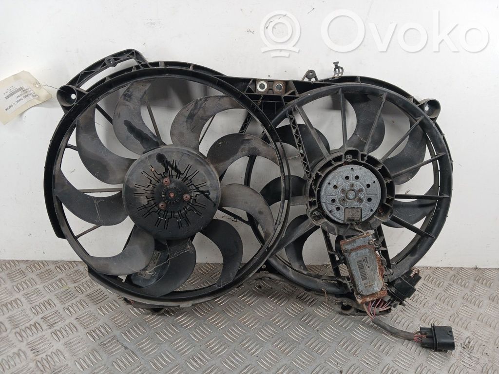 Audi A6 Allroad C6 Elektryczny wentylator chłodnicy 