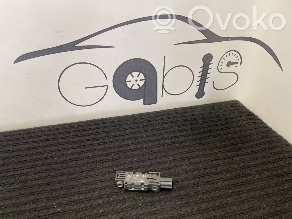 Bentley Continental Airbag deployment crash/impact sensor 