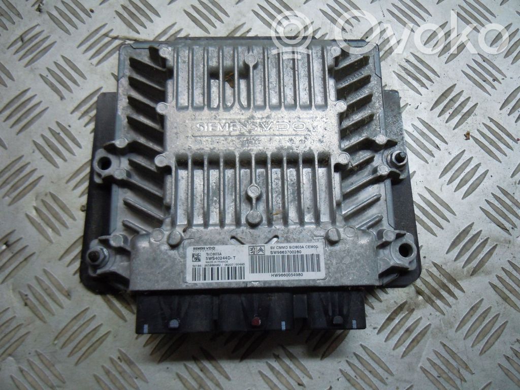 Engine control unit/module   9663700280