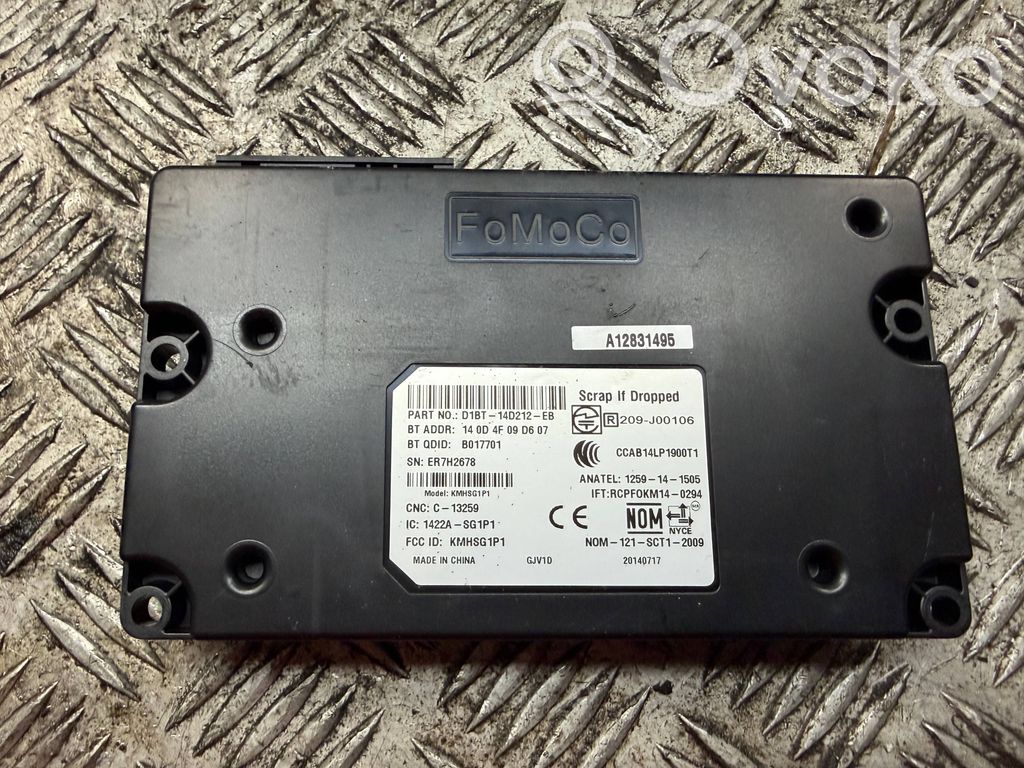 Ford Fiesta Citu veidu vadības bloki / moduļi 