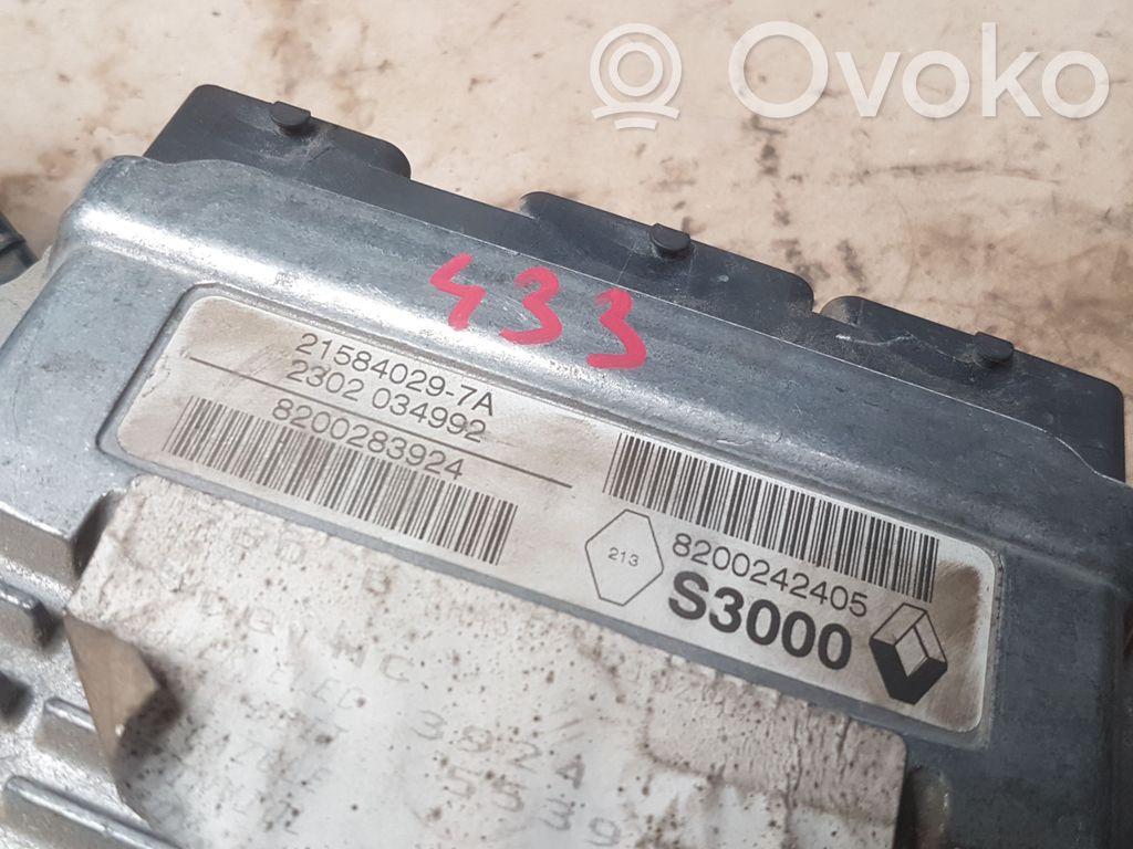 Engine control unit/module   8200292067,8200242405,8200234406