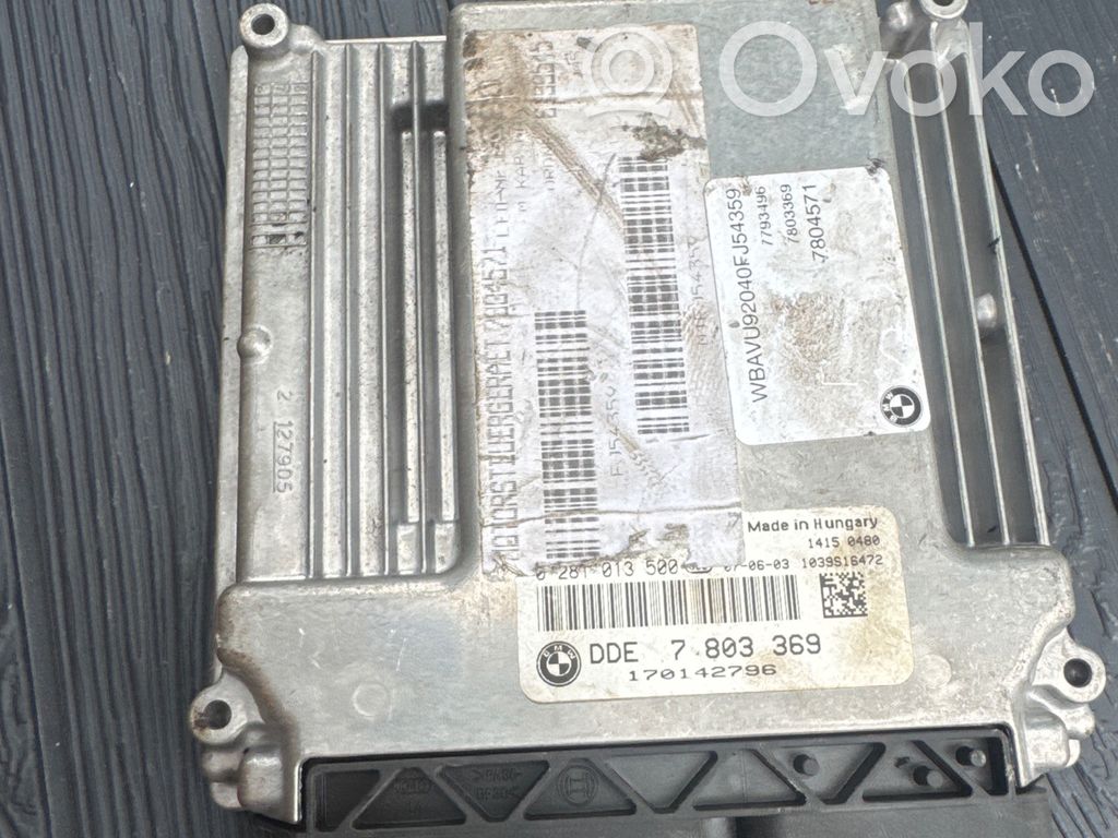 BMW 3 E90 E91 Engine control unit/module 