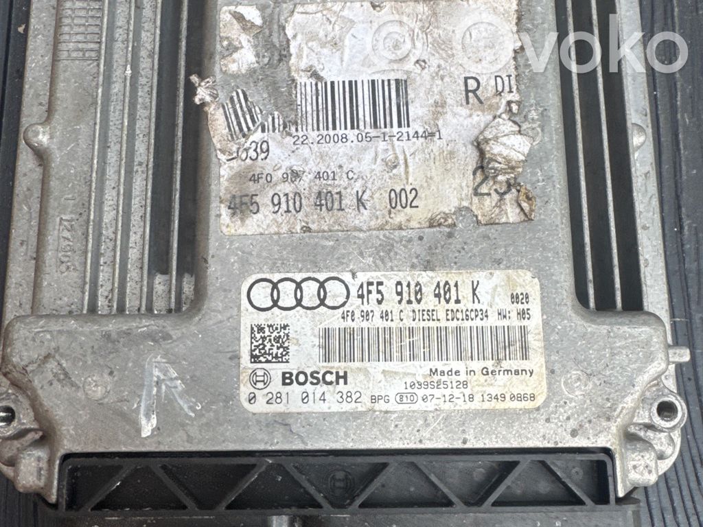 Engine control unit/module   4F5910401K,0281014382