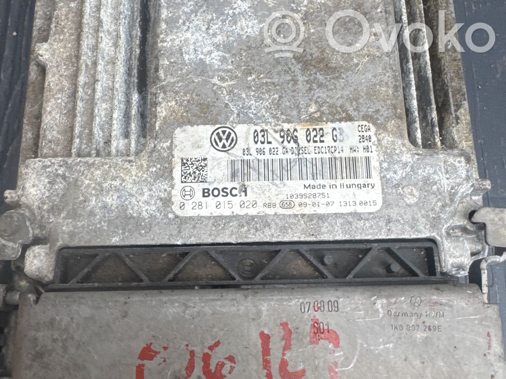 Skoda Octavia Mk2 (1Z) Engine control unit/module 