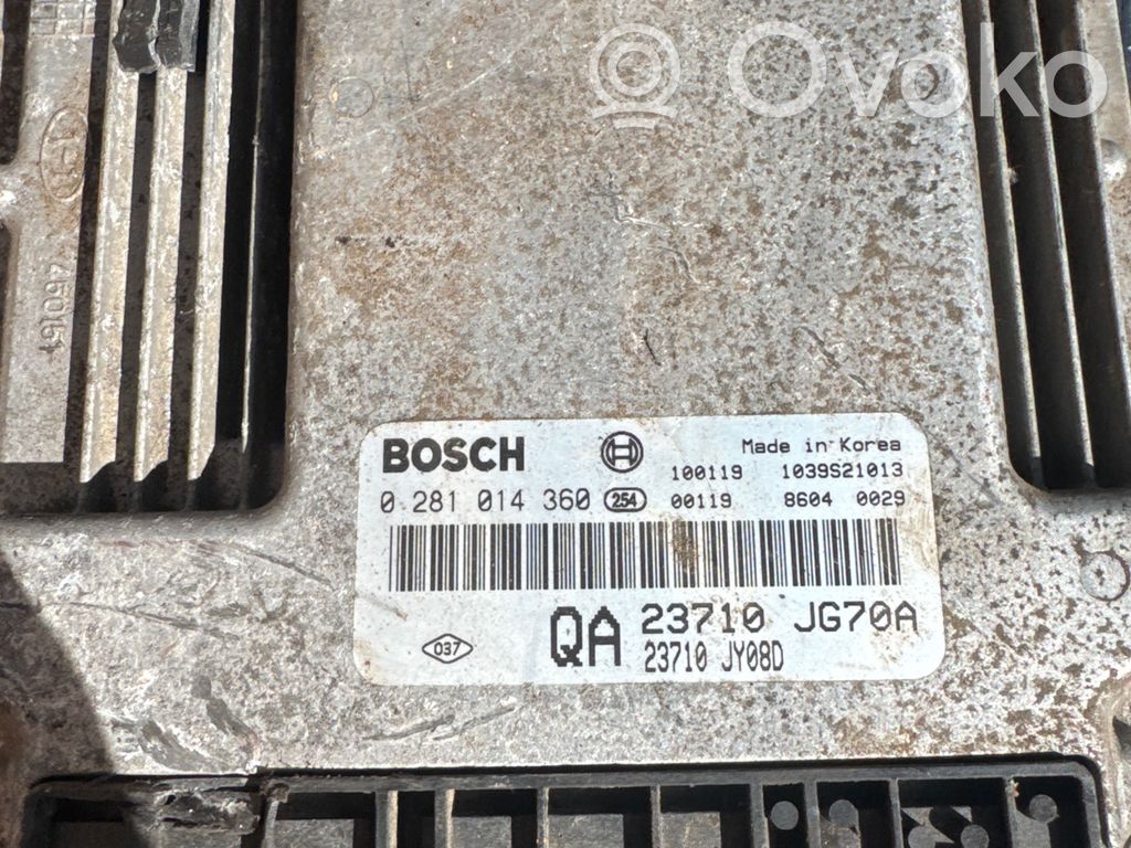 Renault Koleos I Engine control unit/module 