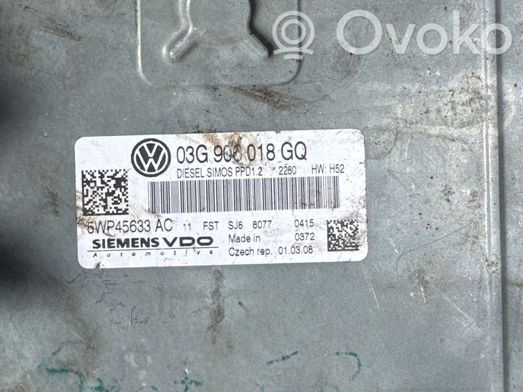 Seat Leon (1P) Engine control unit/module 