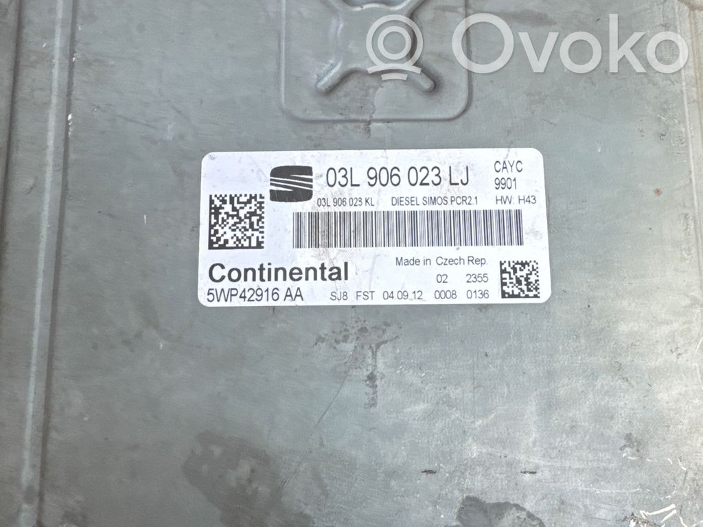 Seat Leon (1P) Engine control unit/module ECU 