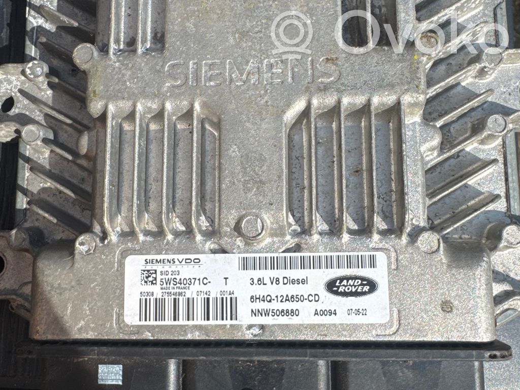 Engine control unit/module   6H4Q12A650CD,5WS40371C,NNW506880