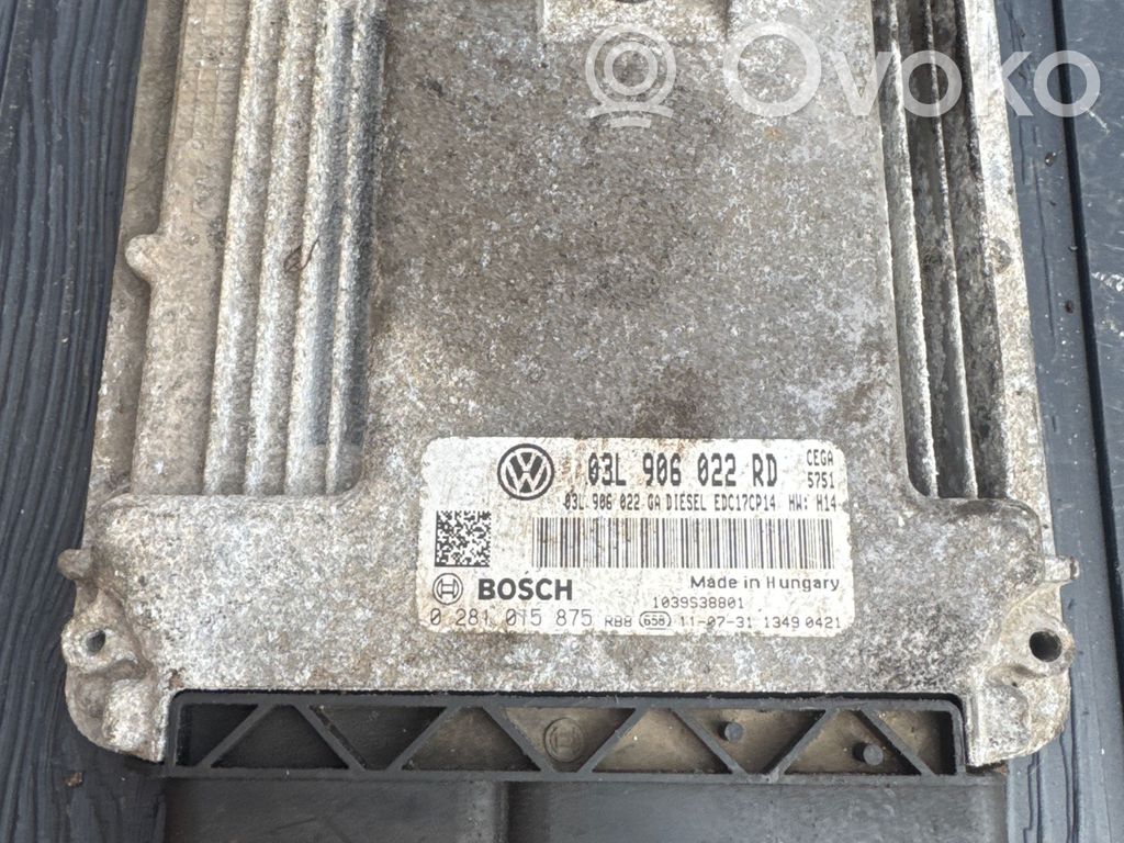 Skoda Octavia Mk2 (1Z) Engine control unit/module ECU 