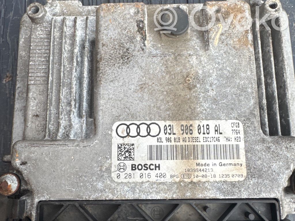 Audi A3 S3 A3 Sportback 8P Engine control unit/module 