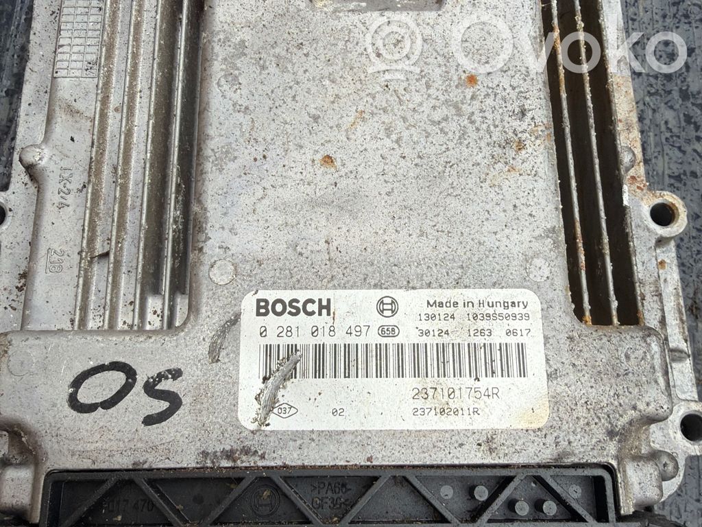 Renault Trafic II (X83) Engine control unit/module 