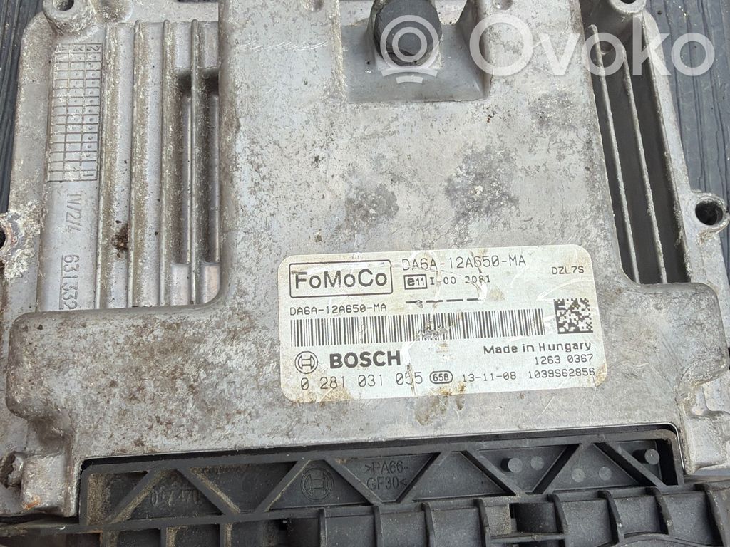 Engine control unit/module   DA6A12A650MA,0281031055
