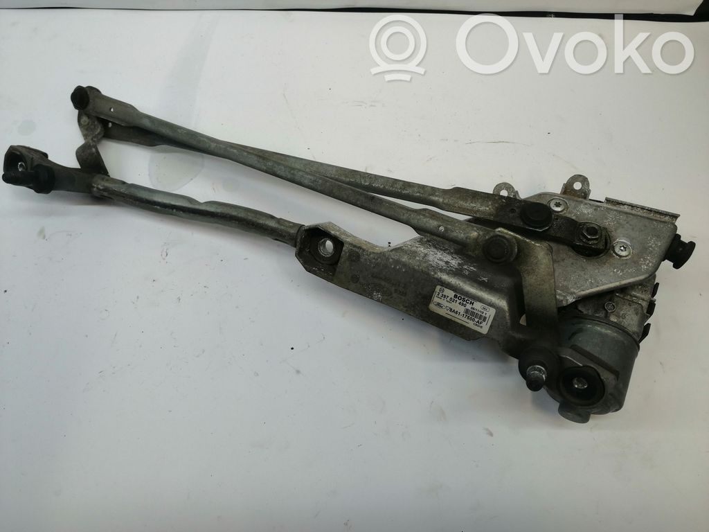 Ford Fiesta Mechanizm i silniczek wycieraczek szyby przedniej / czołowej 