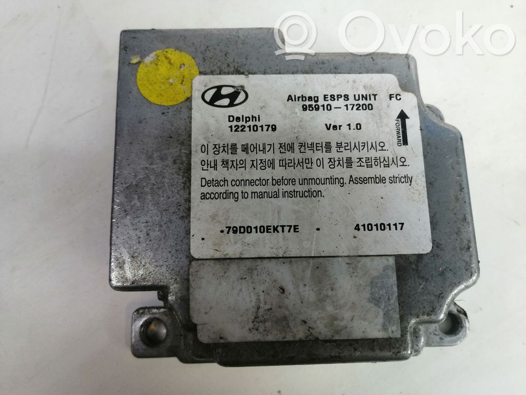 Hyundai Matrix Airbag control unit/module 