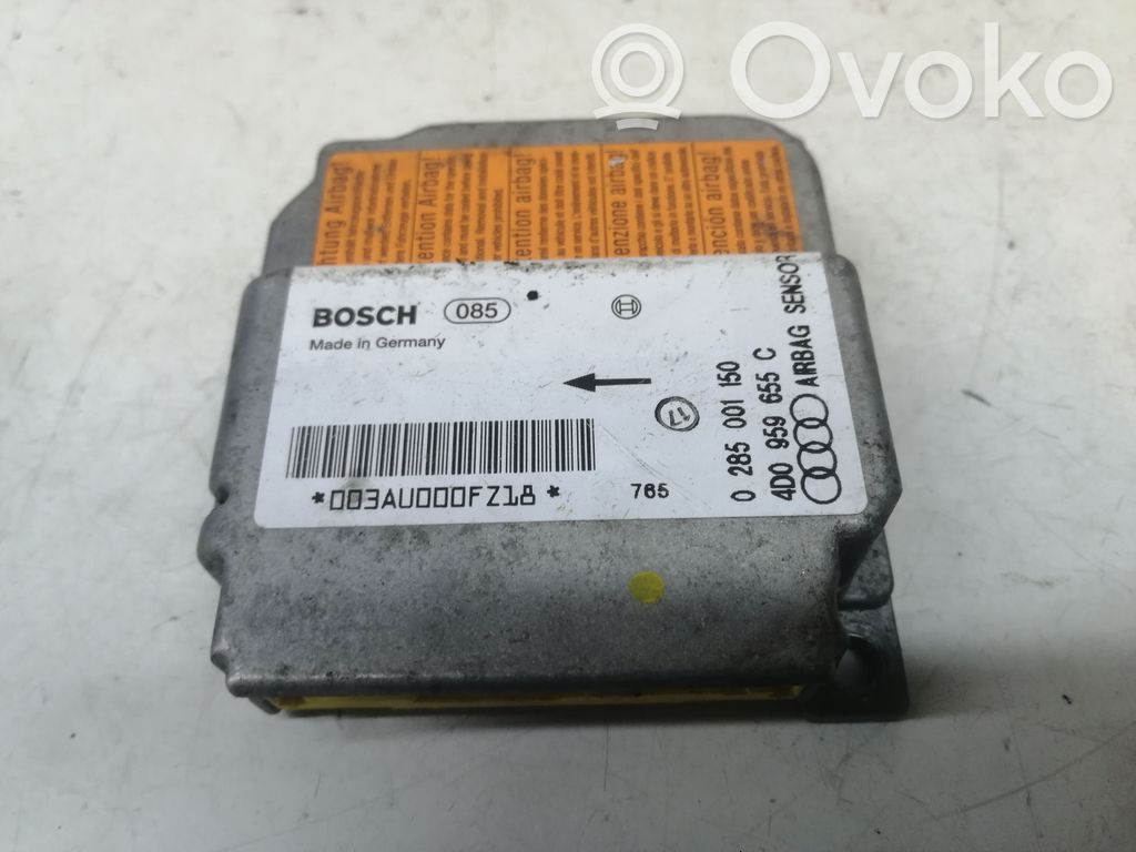 Audi A8 S8 D2 4D Airbag control unit/module 