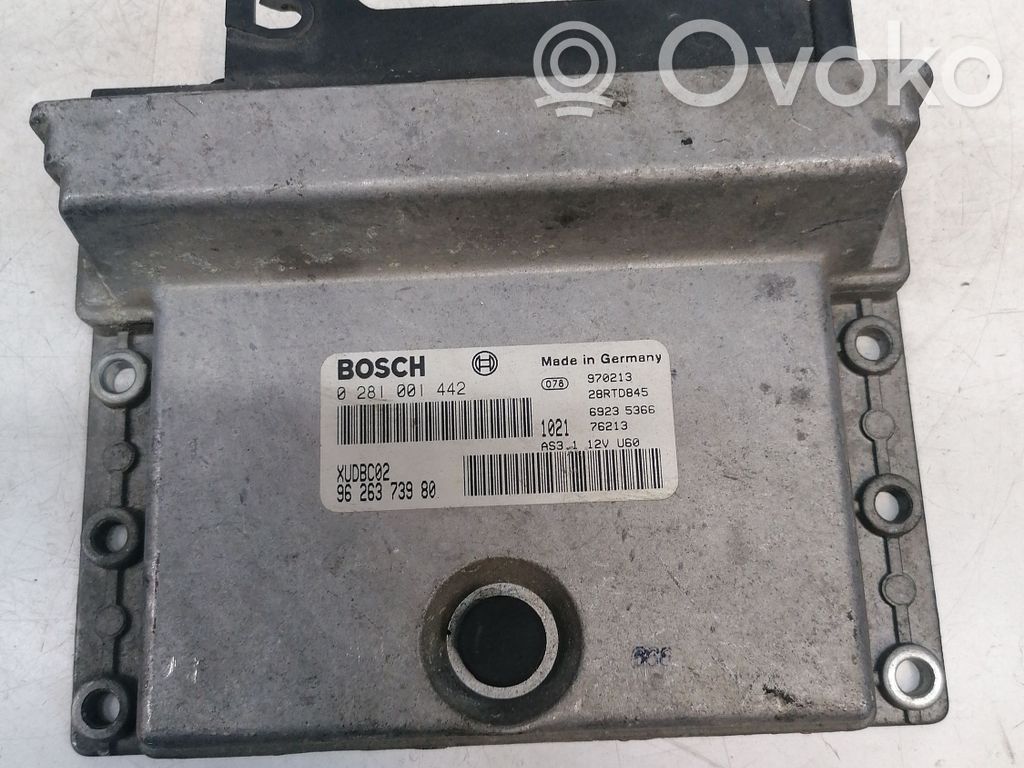 Peugeot 806 Engine control unit/module 