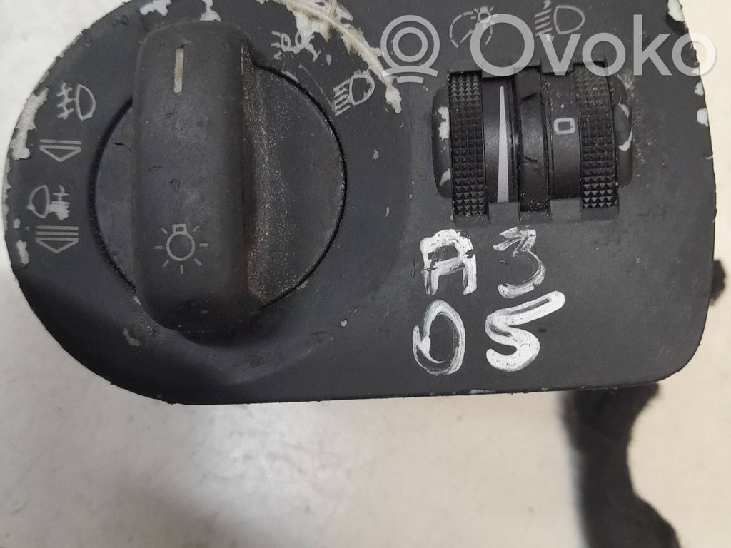 Audi A3 S3 8P Light switch 