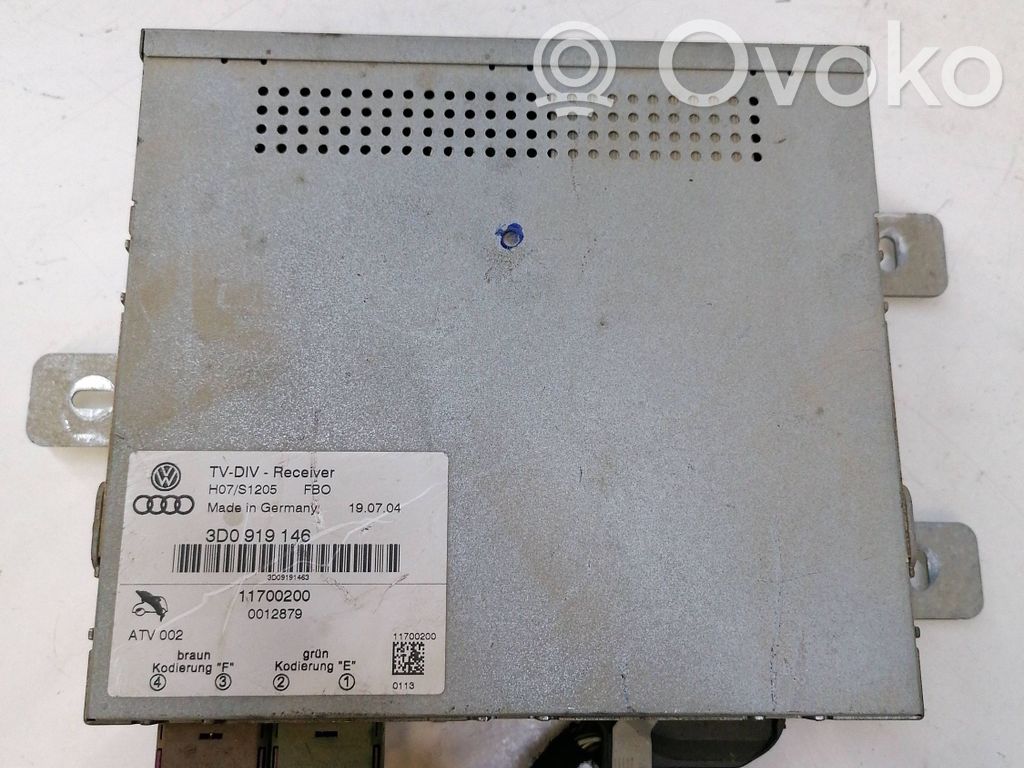 Video control module   3D0919146,0012879,H07S1205,11700200