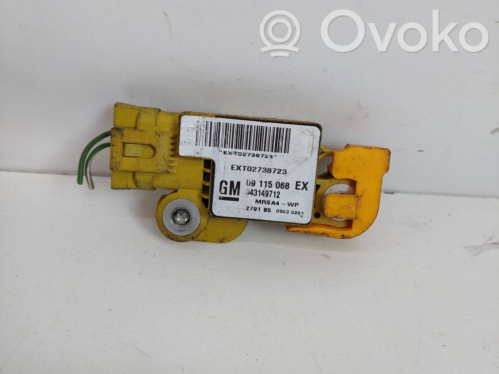 Opel Corsa C Airbagsensor Crashsensor Drucksensor 