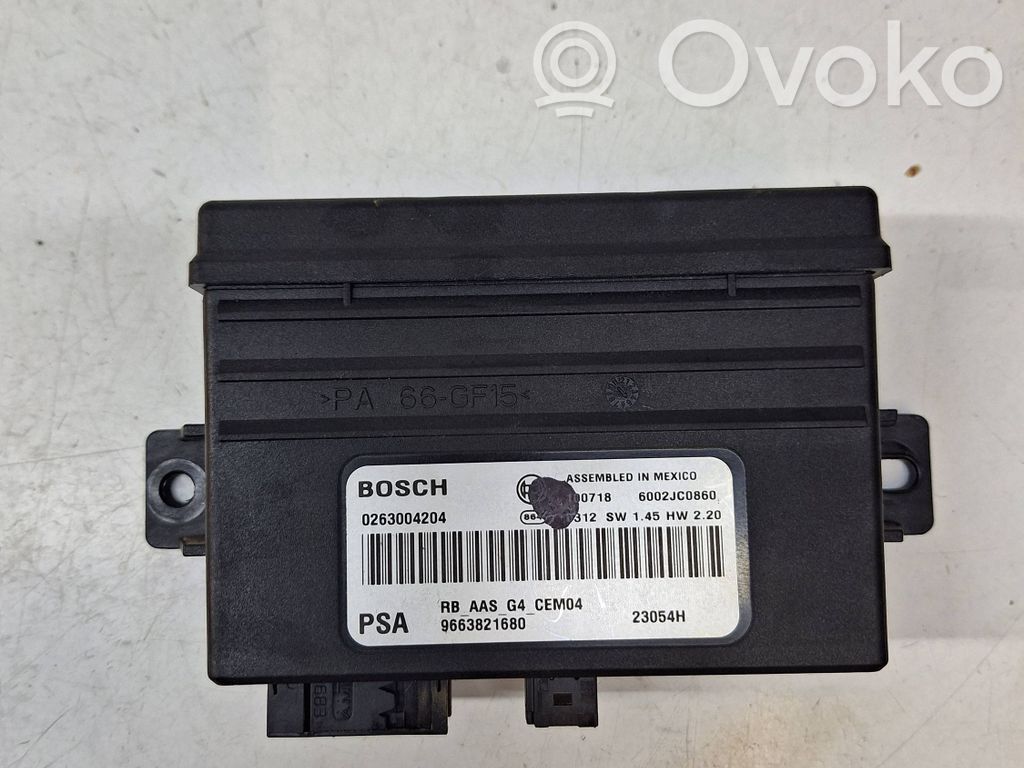 Citroen C4 Grand Picasso Parking PDC control unit/module 