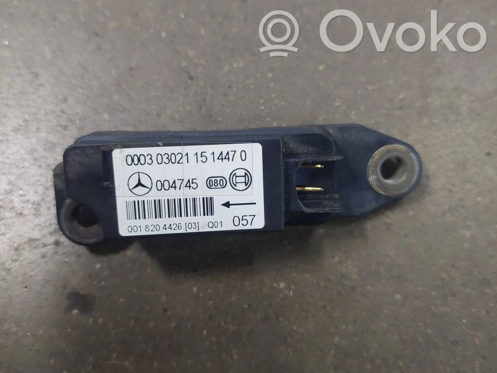 Mercedes-Benz CLK A209 C209 Senzor impact/declanșare airbag 