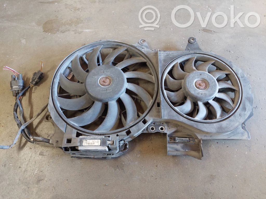 Audi A4 S4 B7 8E 8H Elektrinis radiatorių ventiliatorius 