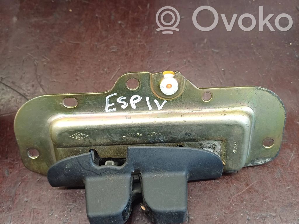 Renault Espace IV Zamek klapy tylnej / bagażnika 