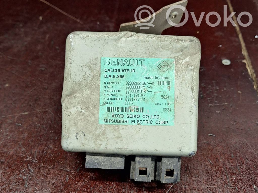 Renault Megane II Citu veidu vadības bloki / moduļi 