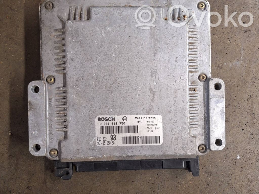 Citroen Xsara Picasso Engine control unit/module 