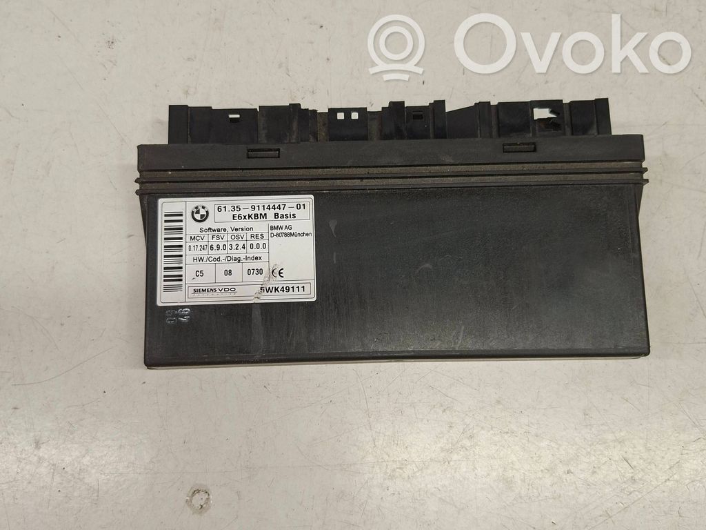 BMW 5 E60 E61 Komforta modulis 