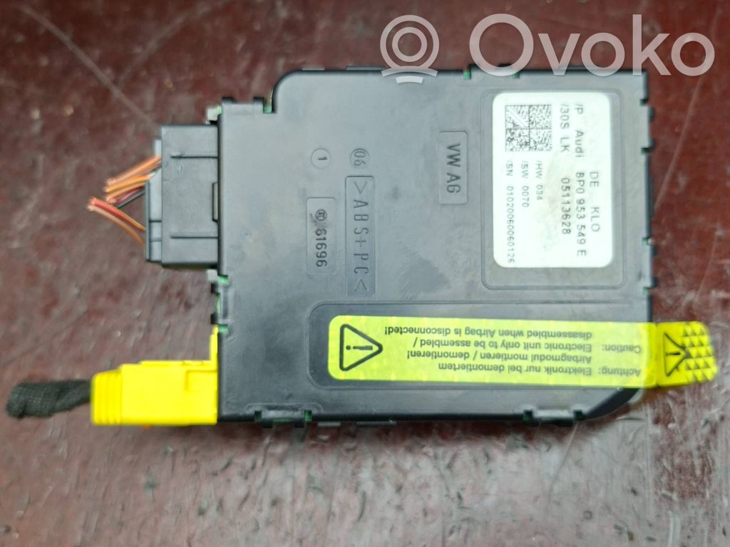 Audi A3 S3 8P Steering angle sensor 