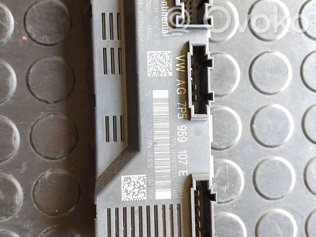 Porsche Cayenne (92A) Tailgate/trunk control unit/module 