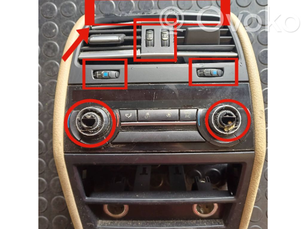 BMW 7 F01 F02 F03 F04 Climate control unit 
