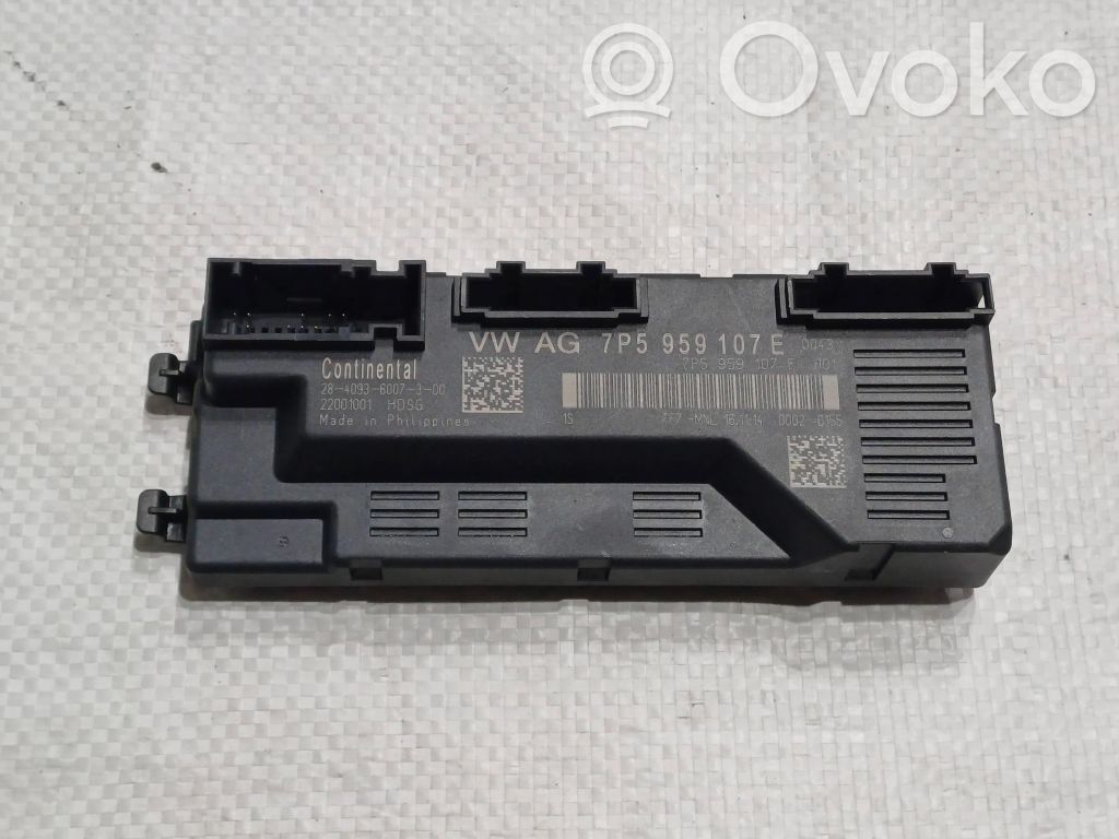 Porsche Cayenne (92A) Tailgate/trunk control unit/module 