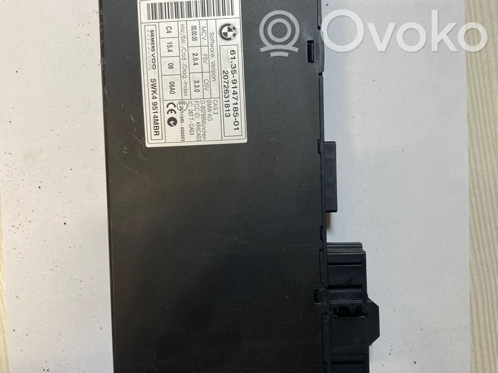 BMW 5 E60 E61 CAS control unit/module 