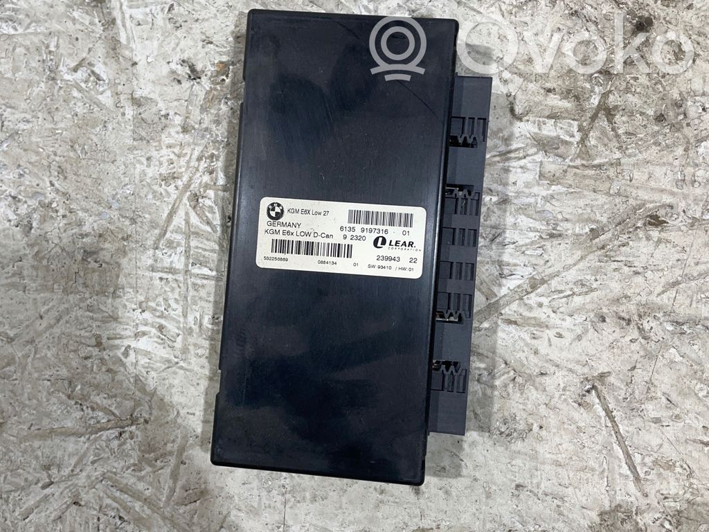 BMW 5 E60 E61 Gateway vadības modulis 