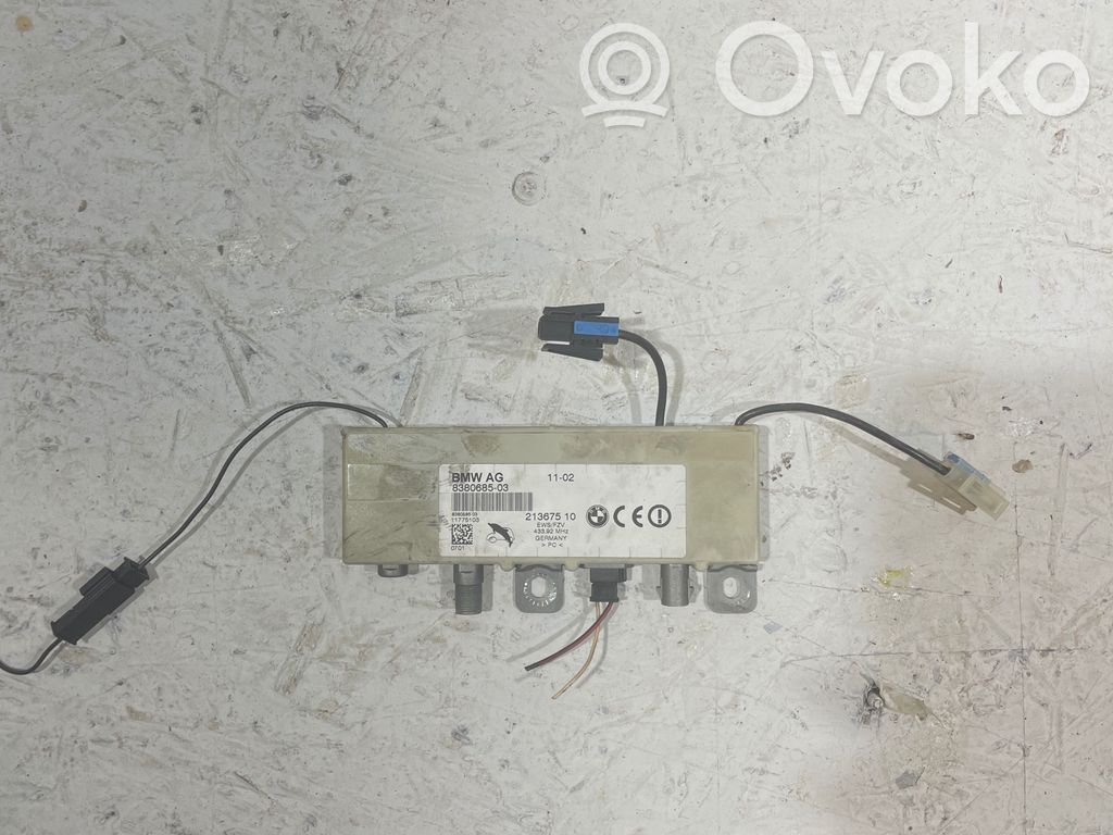 BMW 5 E39 Antenos valdymo blokas 