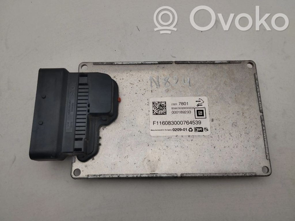 Chevrolet Corvette C7 Suspension control unit/module 