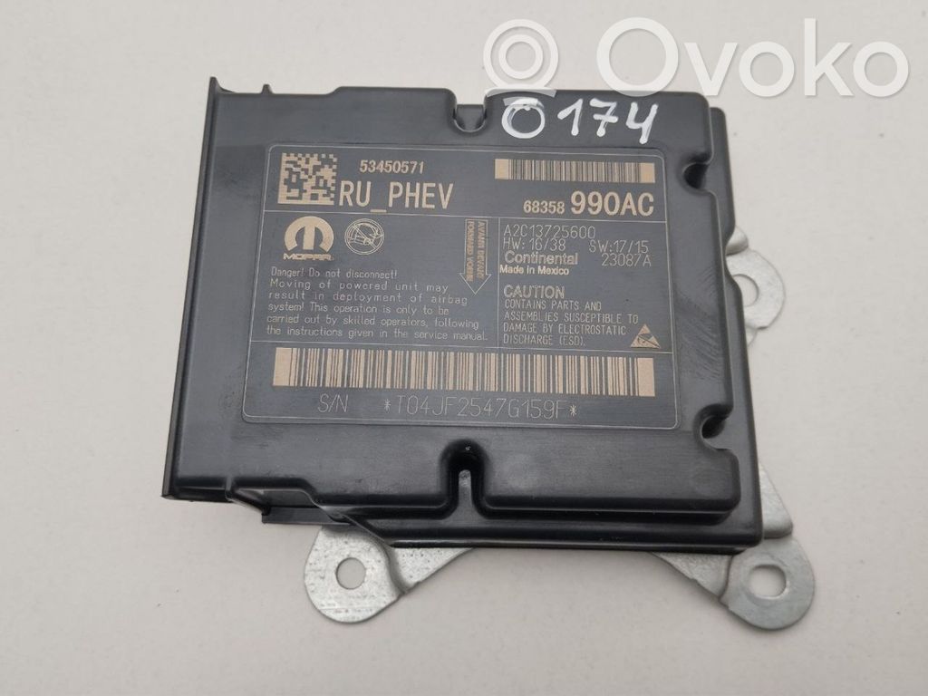 Chrysler Pacifica Airbag control unit/module 