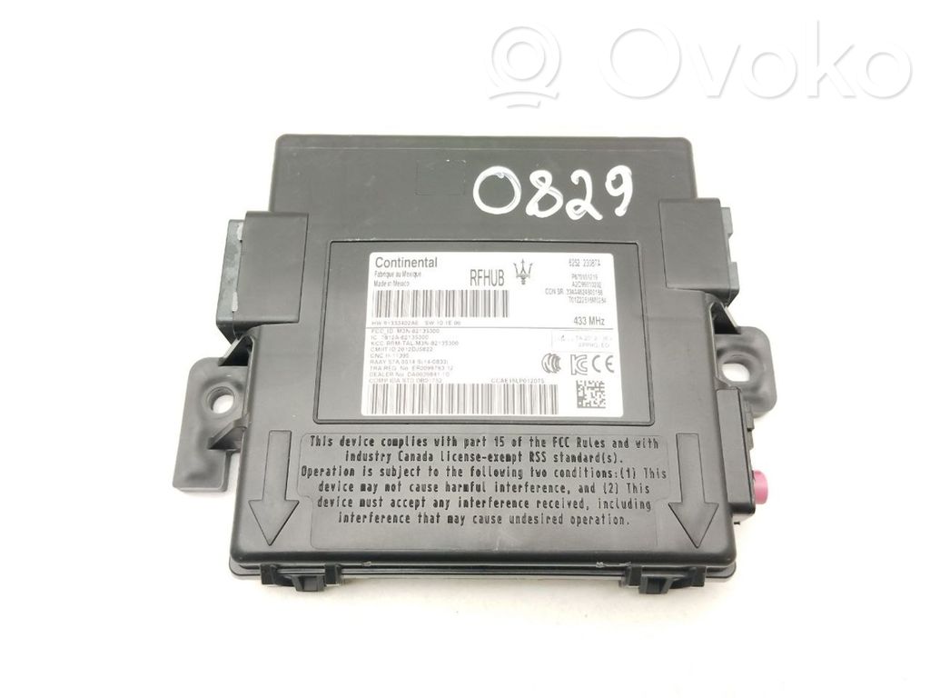 Maserati Levante Unitate/modul de control fără cheie (KESSY) 