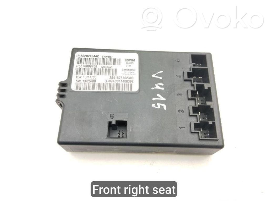Maserati Quattroporte Unitate control climatizare 