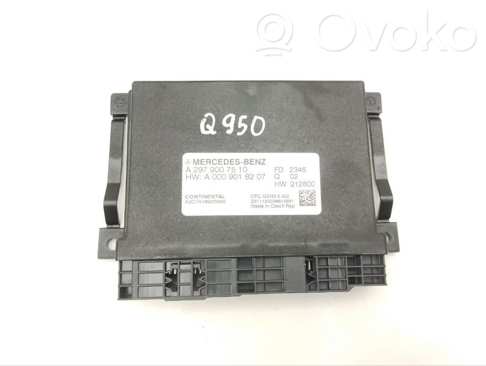 Mercedes-Benz EQE x294 Unidad de control/módulo de la caja de cambios 