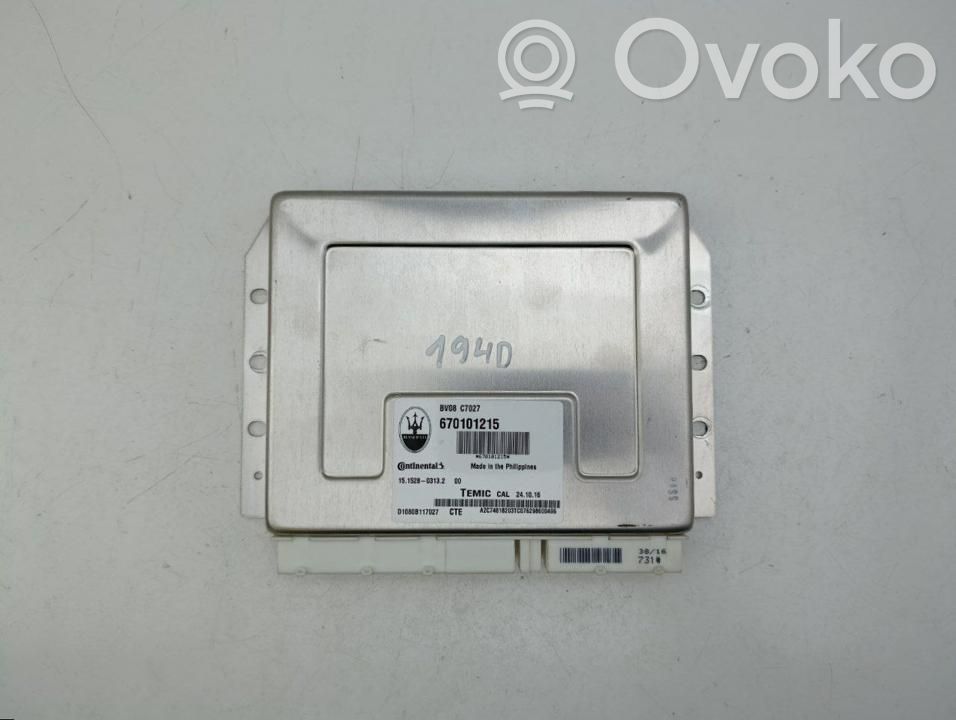 Module de commande suspension   670101215,194D