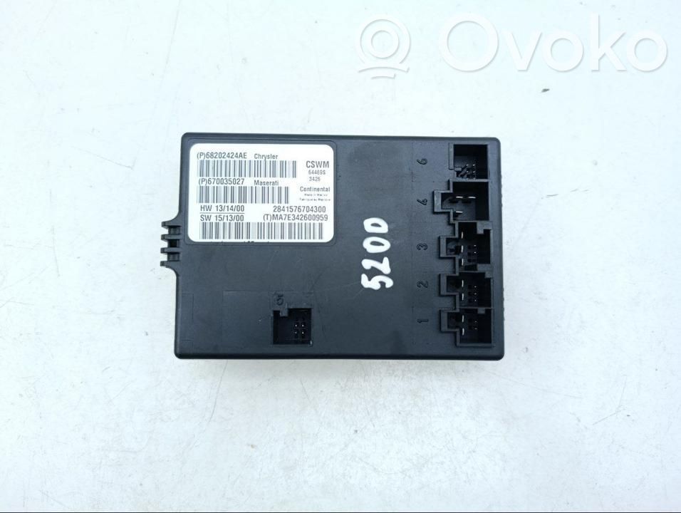 Maserati Levante Seat control module 