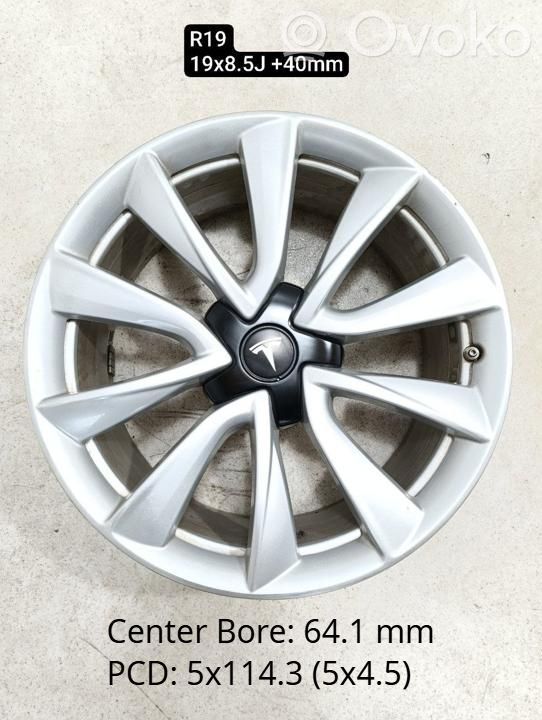 Tesla Model 3 Felgi aluminiowe R19 