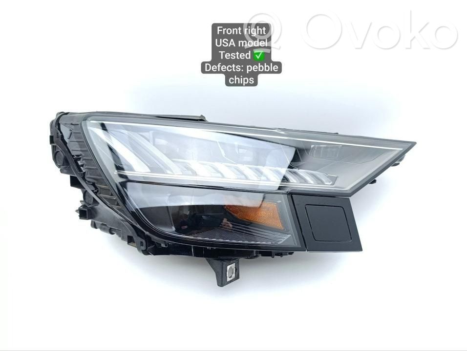 Audi Q8 Передняя фара 