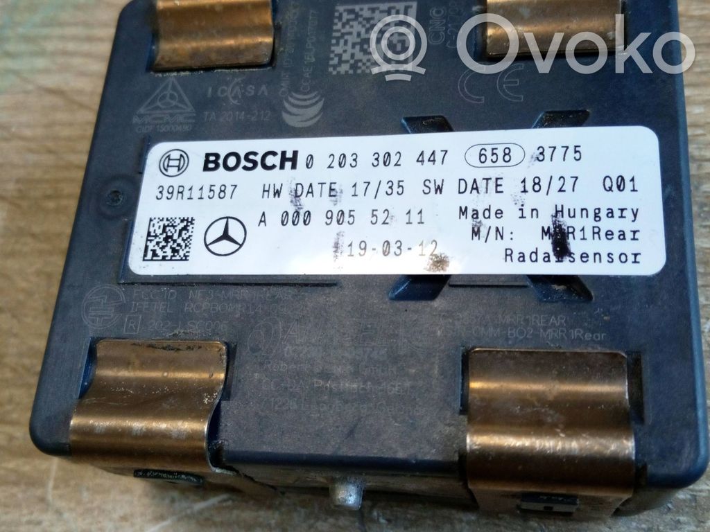 Mercedes-Benz C W205 Módulo de control de punto muerto 